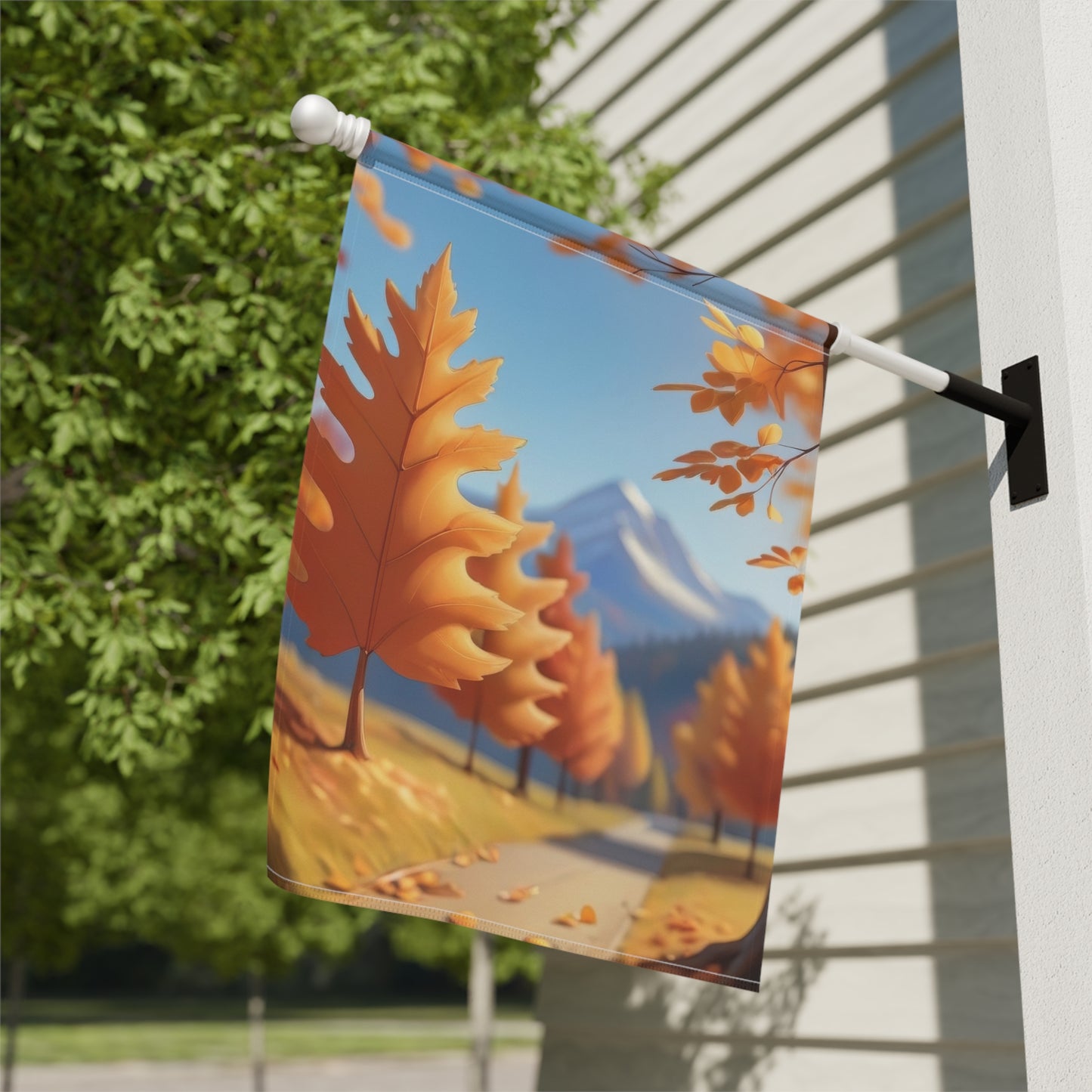 Autumn Garden Flag