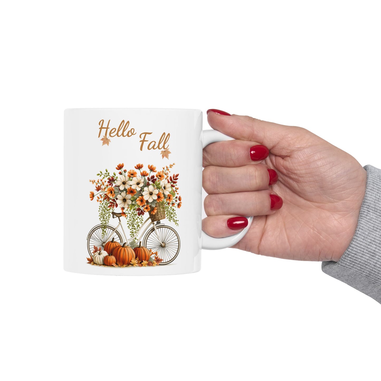 Vintage Bicycle Ceramic Mug