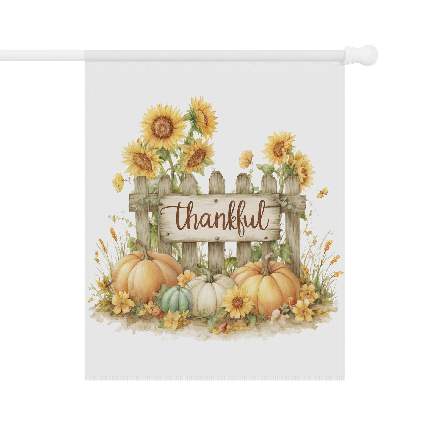 Thankful Harvest Garden Flag
