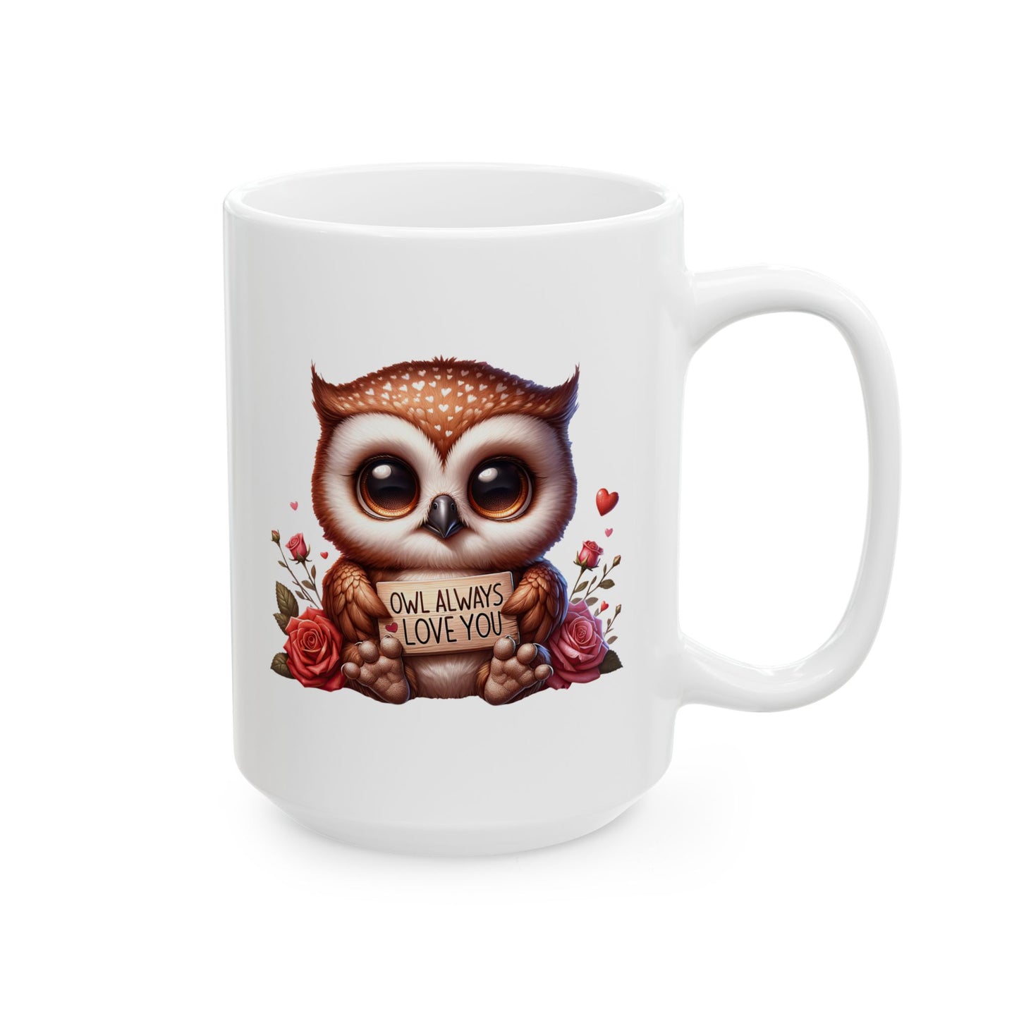 Adorable Owl "OWL ALWAYS LOVE YOU" Coffee Mug