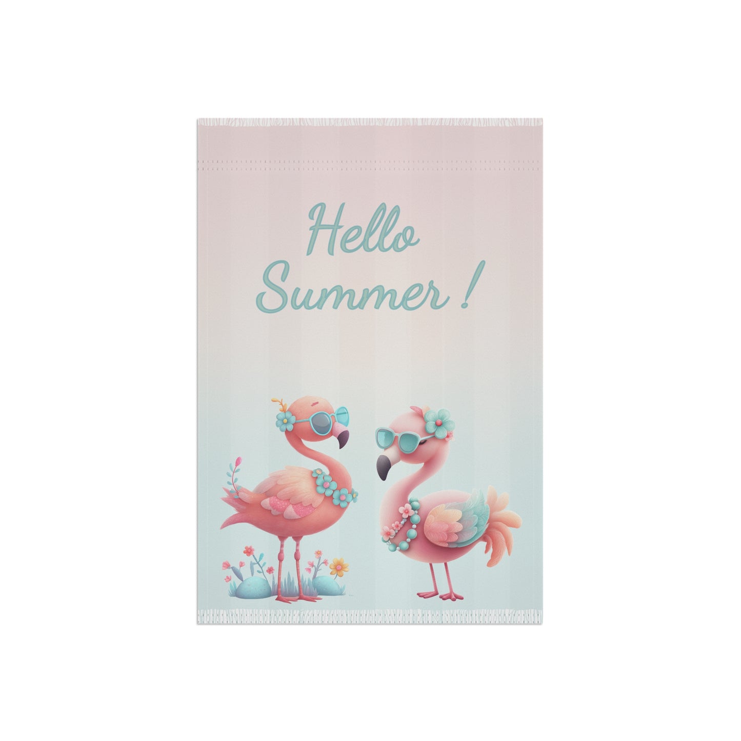 Flamingo Garden Flag