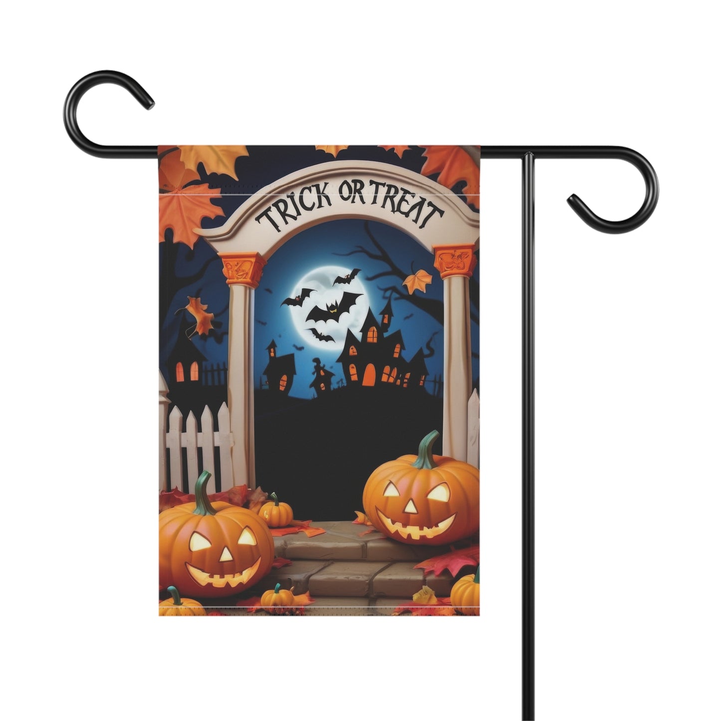 Trick or Treat Halloween Garden Flag /House Banner