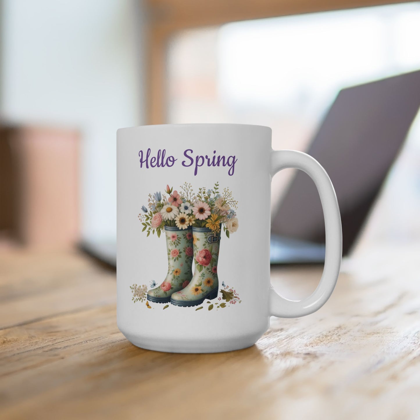 Whimsical Rain Boots Mug
