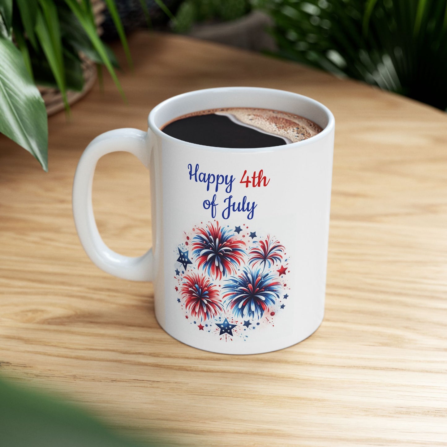 Happy 4th of July Patriotic Coffee Mug