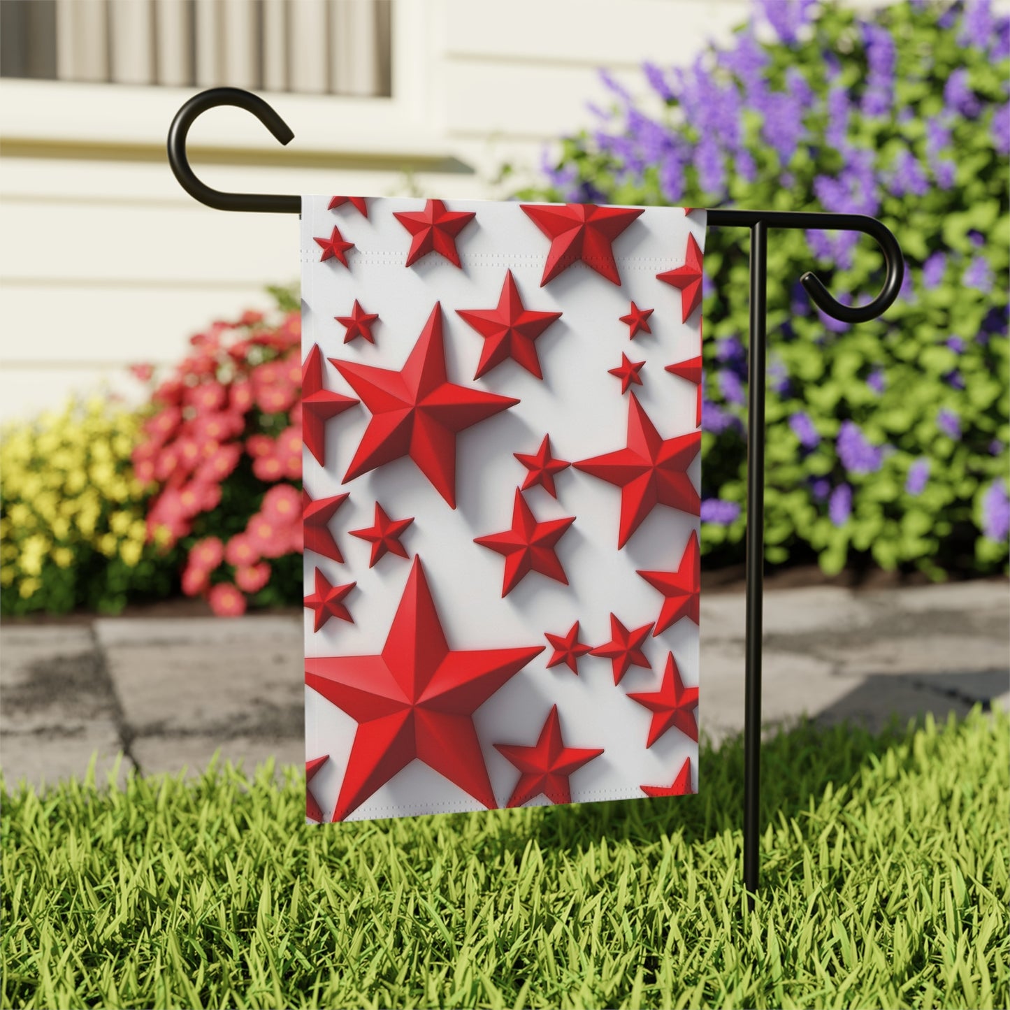 Festive 4th of July Garden Flag/Banner