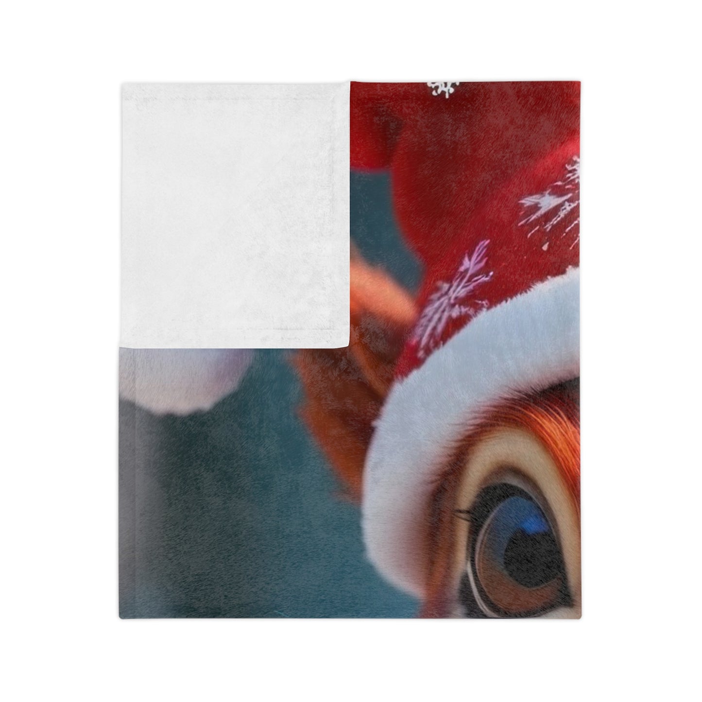 Cute Christmas Squirrel Velveteen Plush Blanket