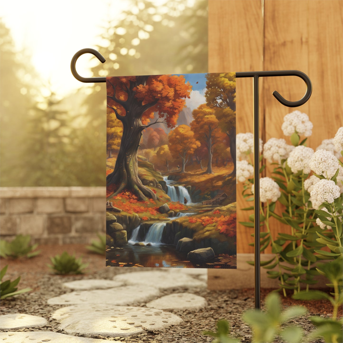 Fall Harvest Garden Flag