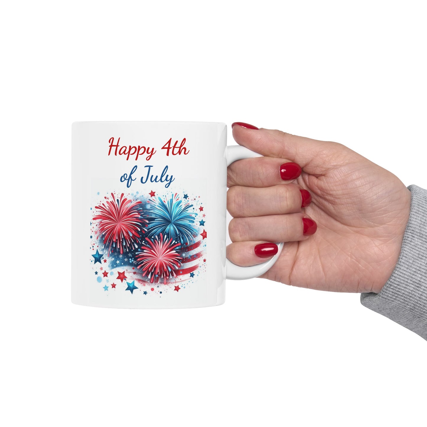 Happy 4th of July Patriotic Coffee Mug