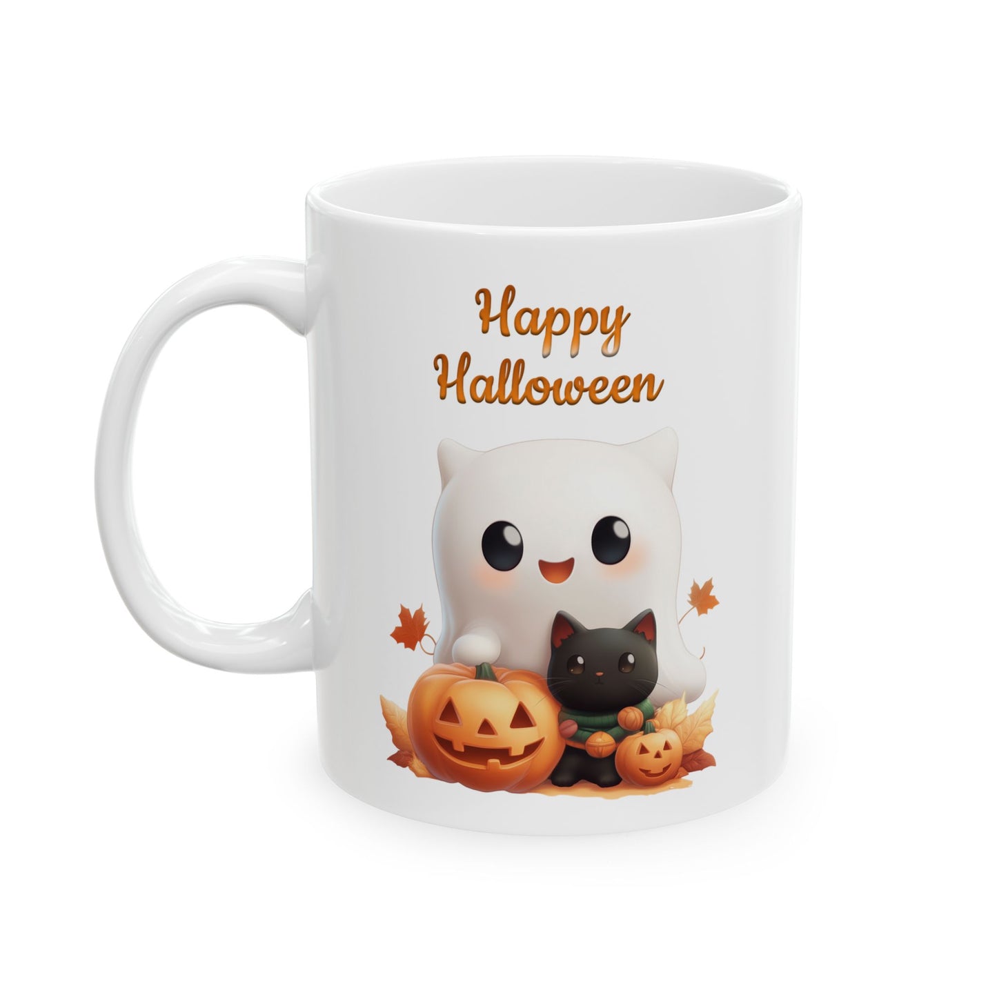 Halloween Ghost Ceramic Mug