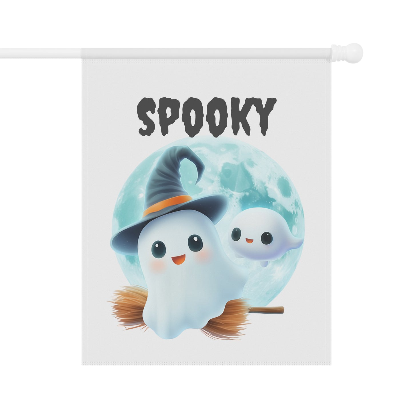Cute Spooky Ghosts Halloween Garden Flag