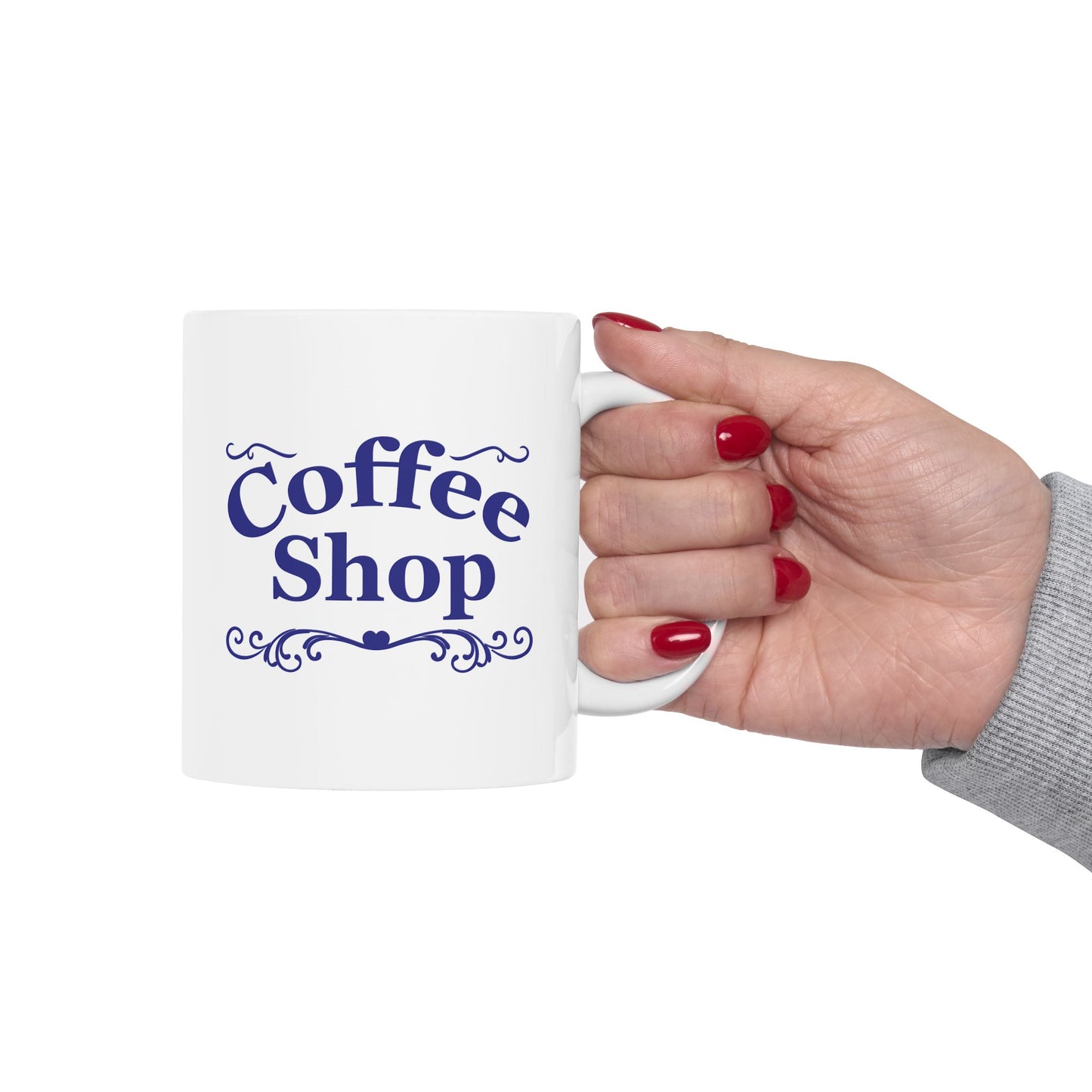 Retro "Coffee Shop" Mug