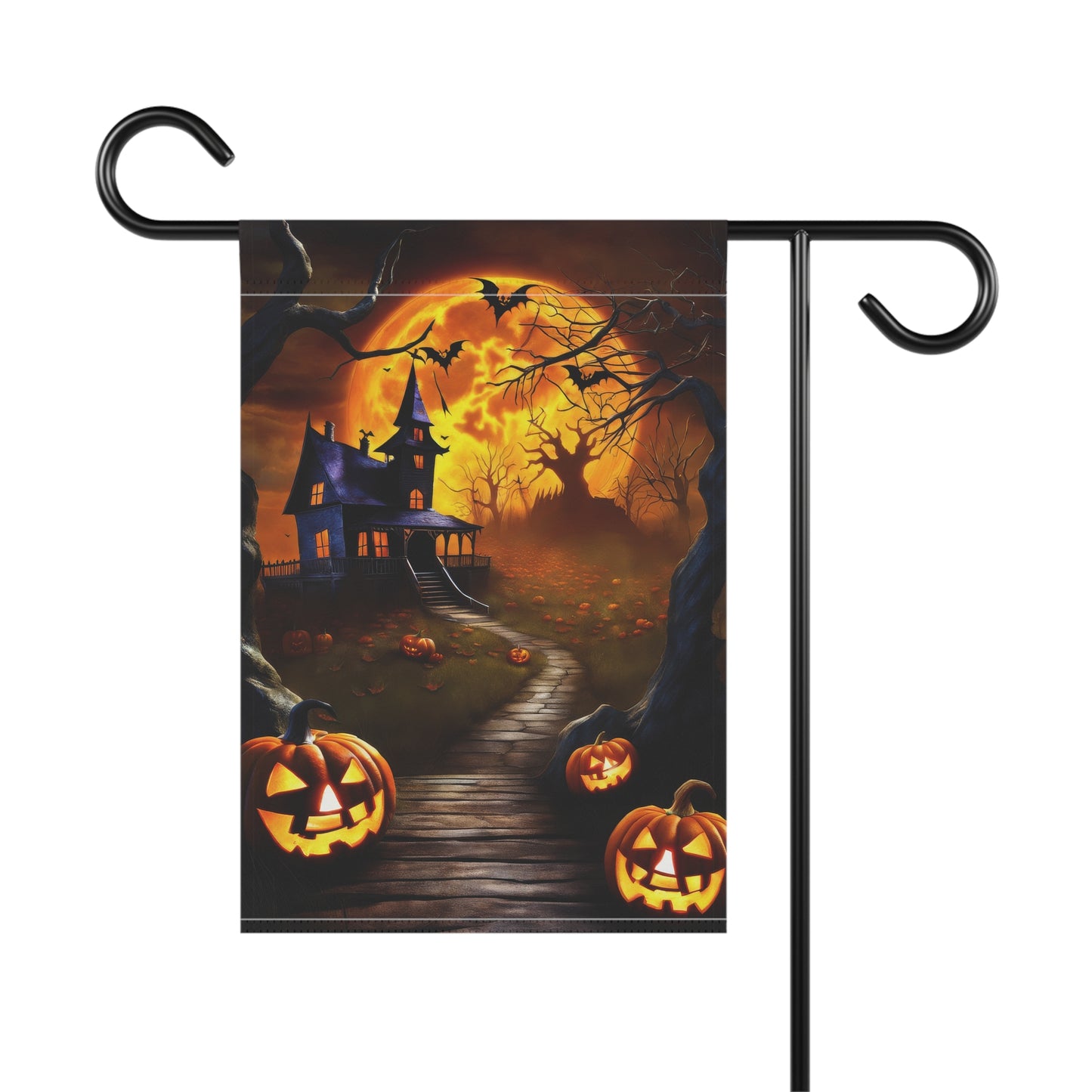 Spine-chilling Halloween Garden Flag/ House Banner