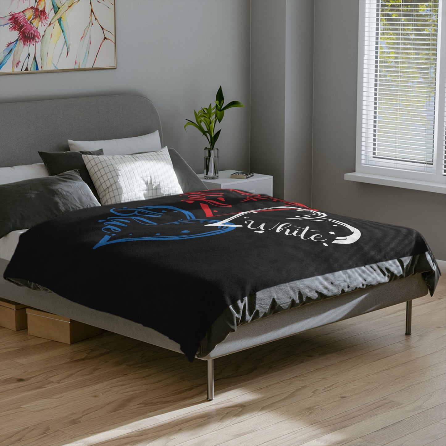 Patriotic Throw Blanket for 4th of July
