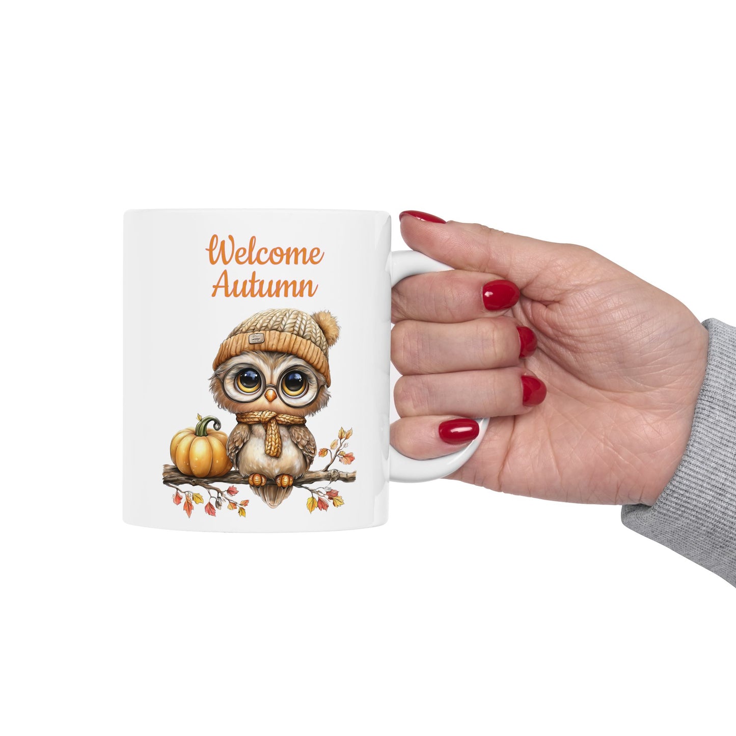 Autumn Owl Coffee Mug