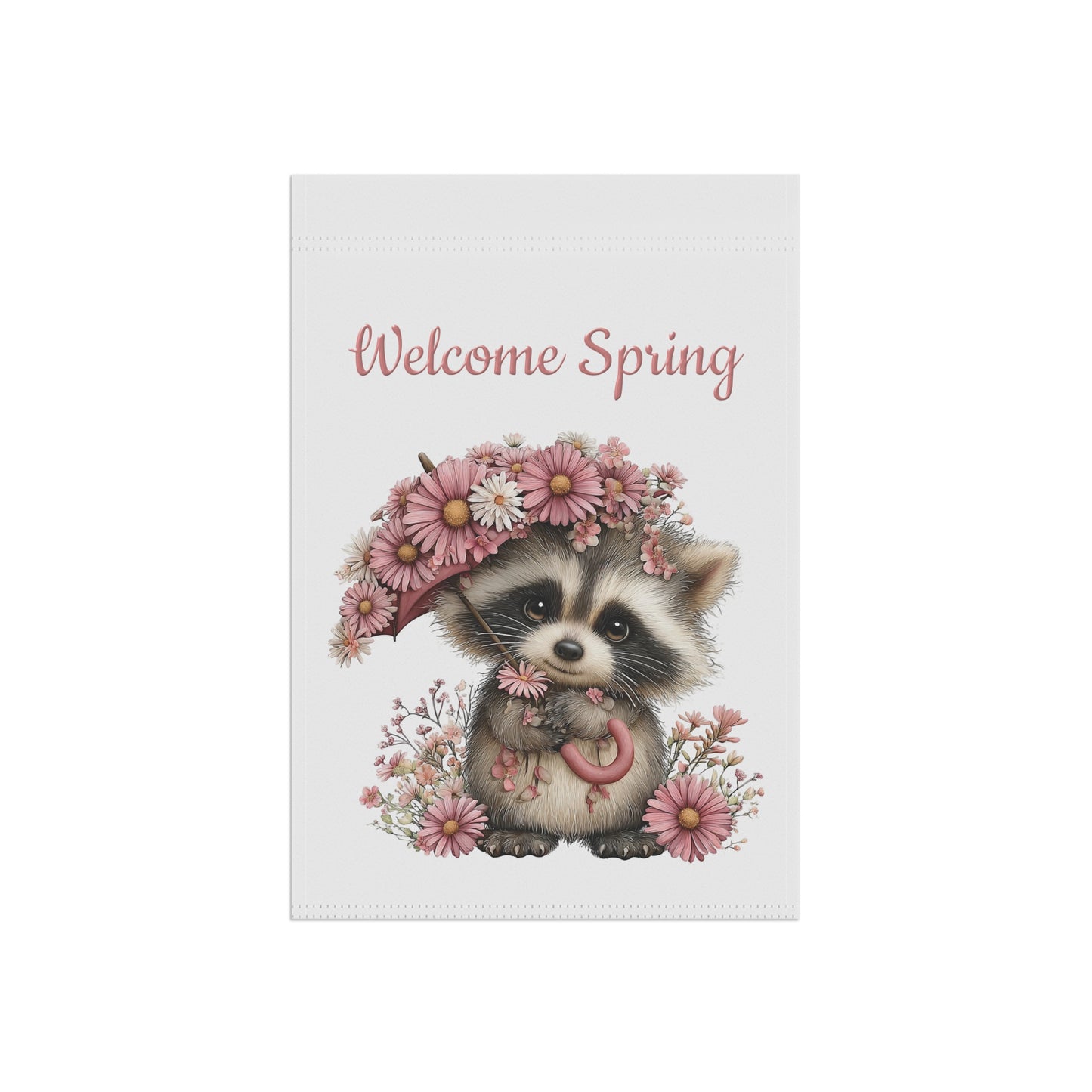 Cute Spring Welcome Garden Flag
