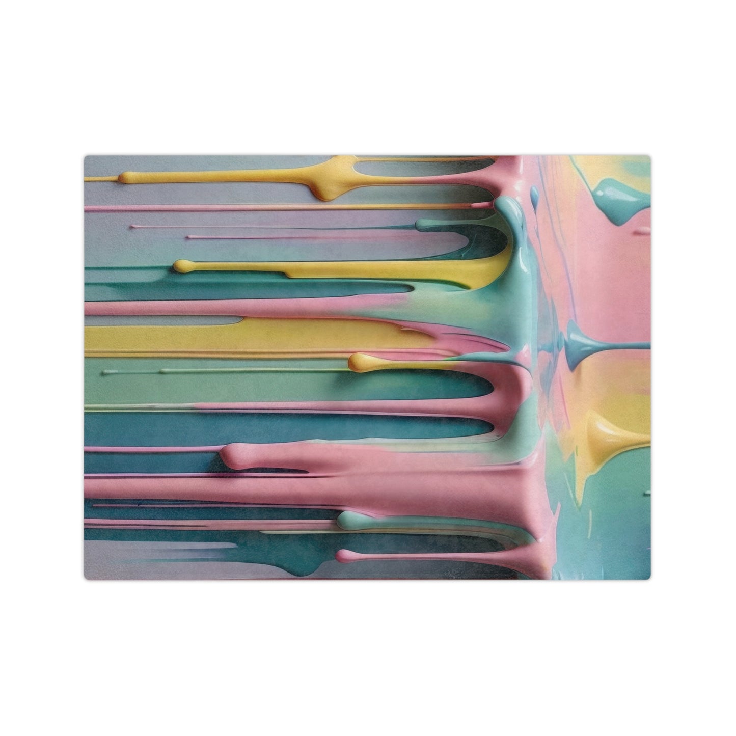 Colorful Dripping Paint Velveteen Blanket