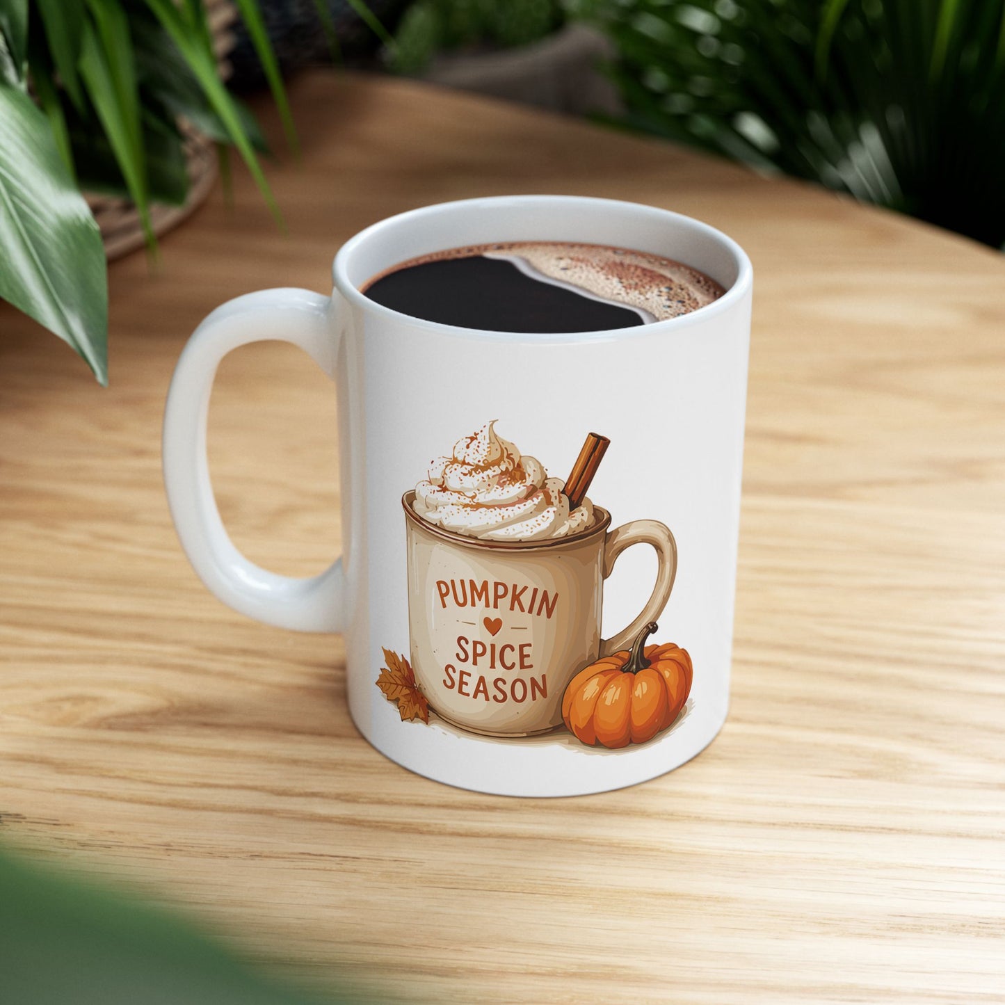 Pumpkin Spice Ceramic Mug