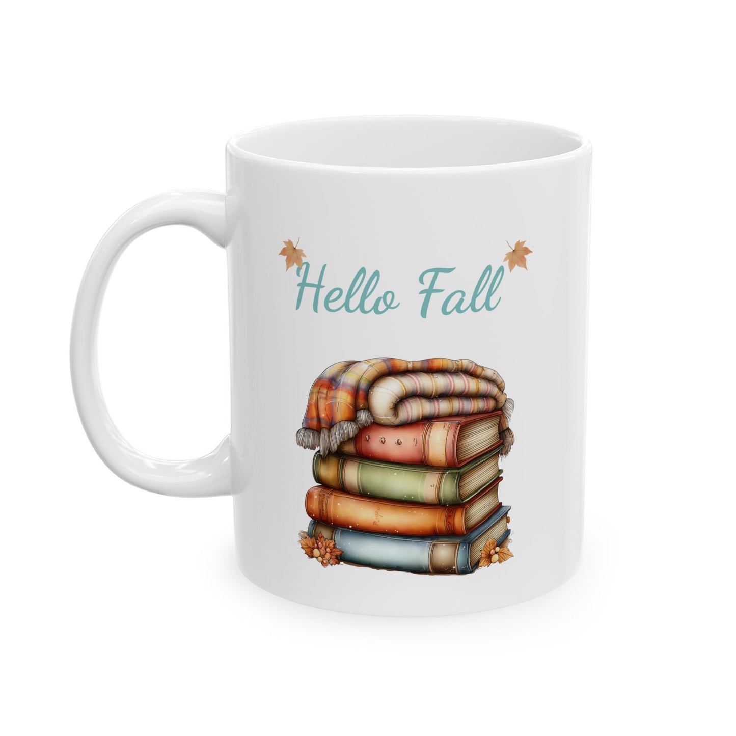 Hello Fall Cozy Ceramic Coffee Mug