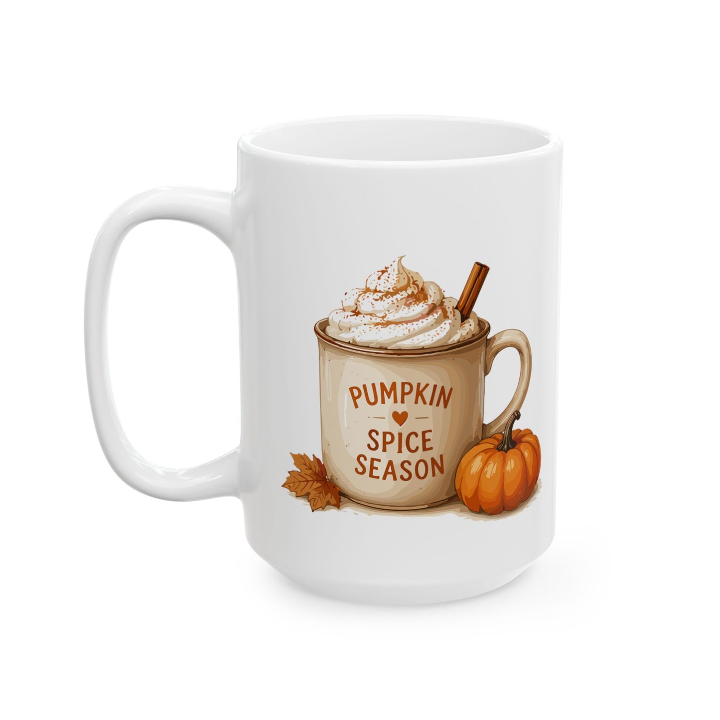 Pumpkin Spice Ceramic Mug