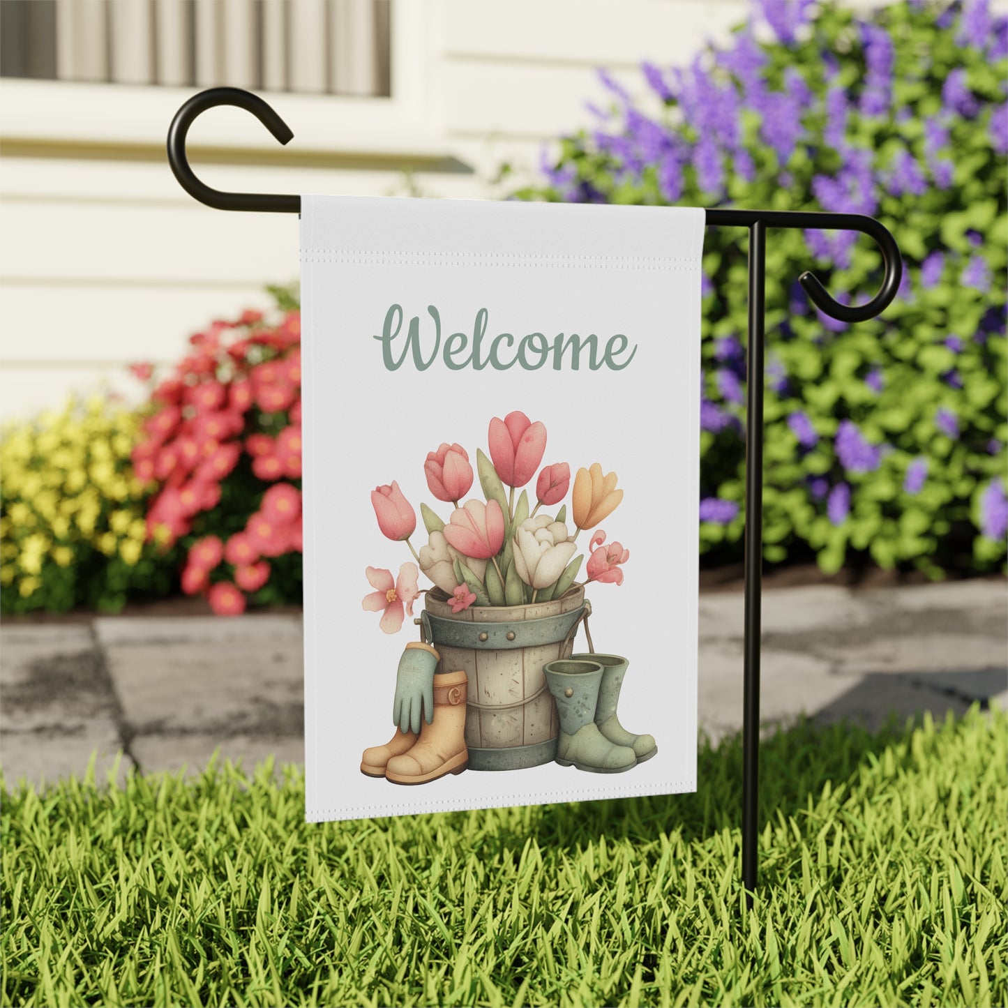Welcome Garden Flag