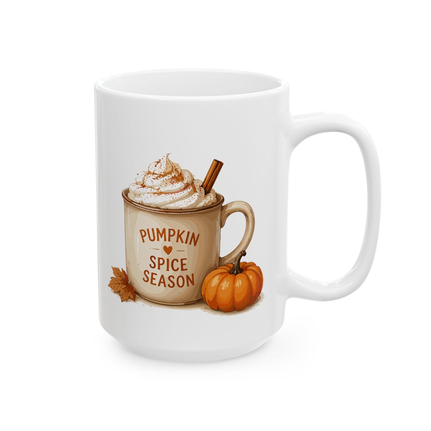 Pumpkin Spice Ceramic Mug