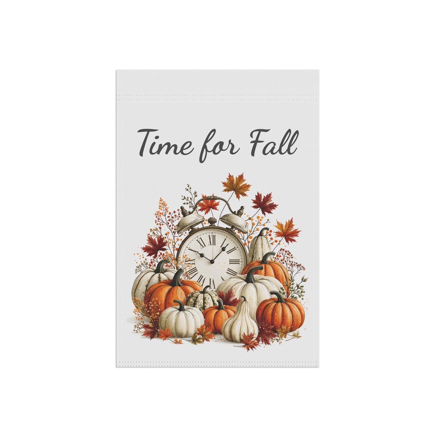 Time for Fall Vintage Garden Flag