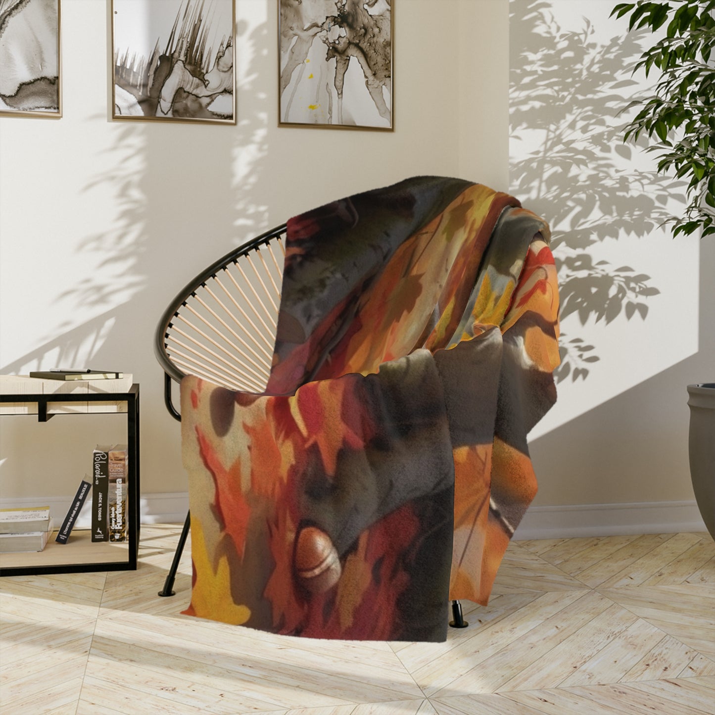 Fall Velveteen Blanket