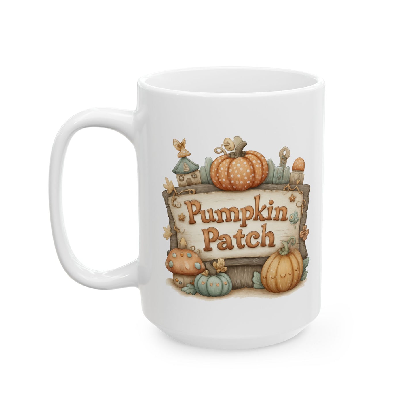 Whimsical Ceramic Mug