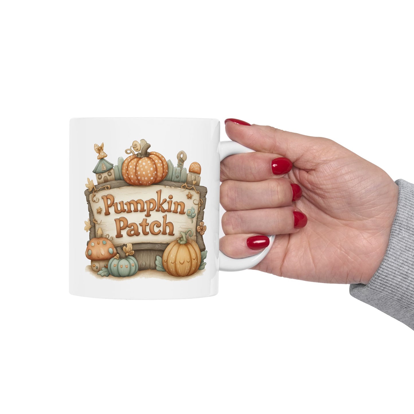 Whimsical Ceramic Mug
