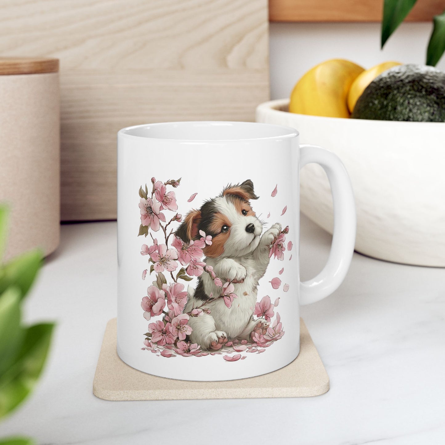 Playful Puppy Coffee Mug