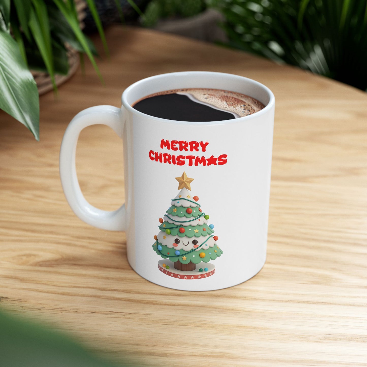 Festive Holiday Coffee Cup