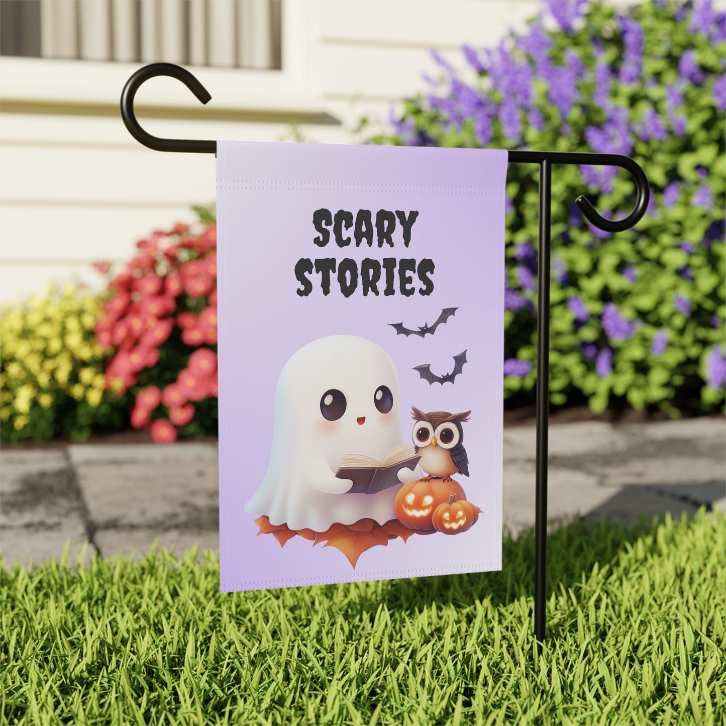 Scary Stories Garden Flag