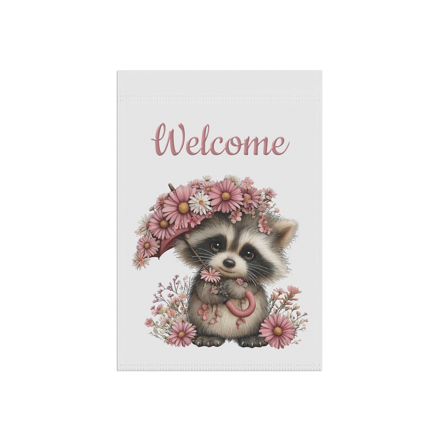 Welcome Raccoon Umbrella Garden Fla