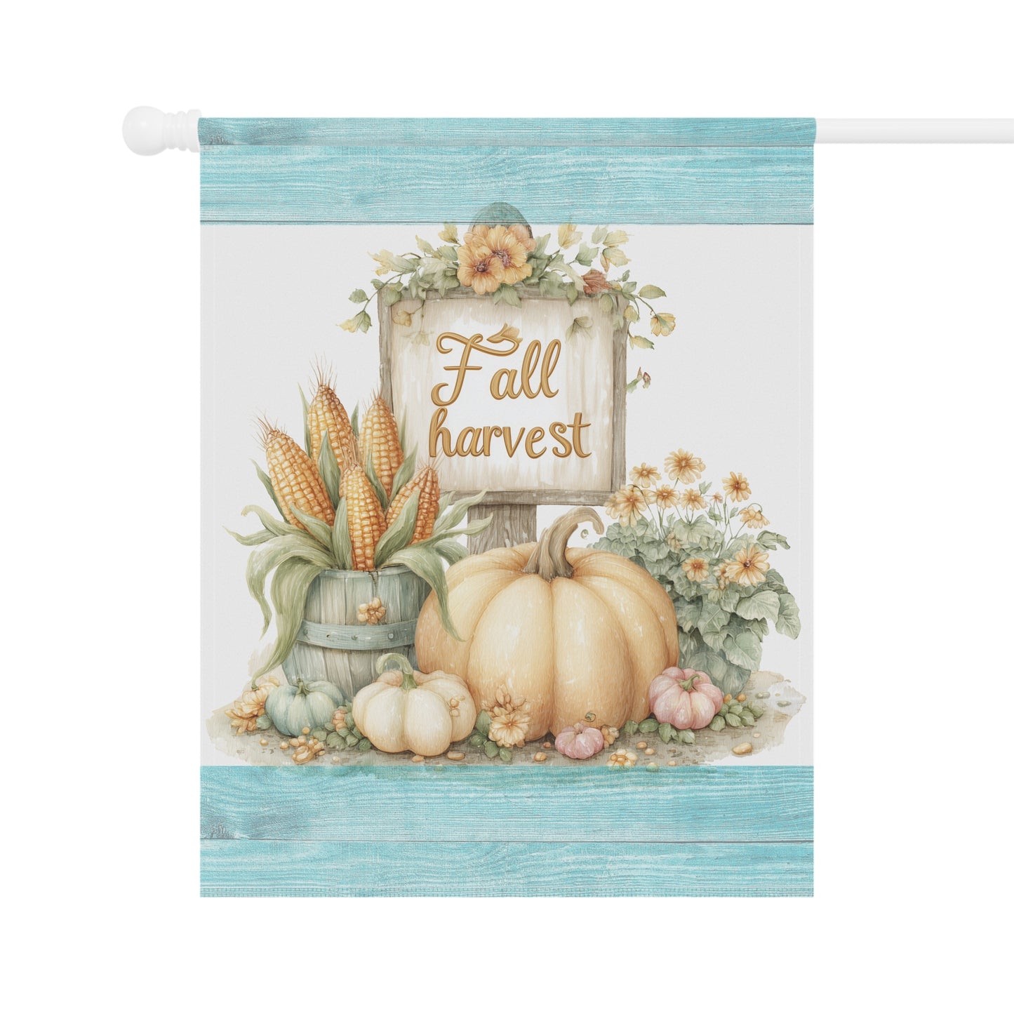 Fall Harvest Garden Flag