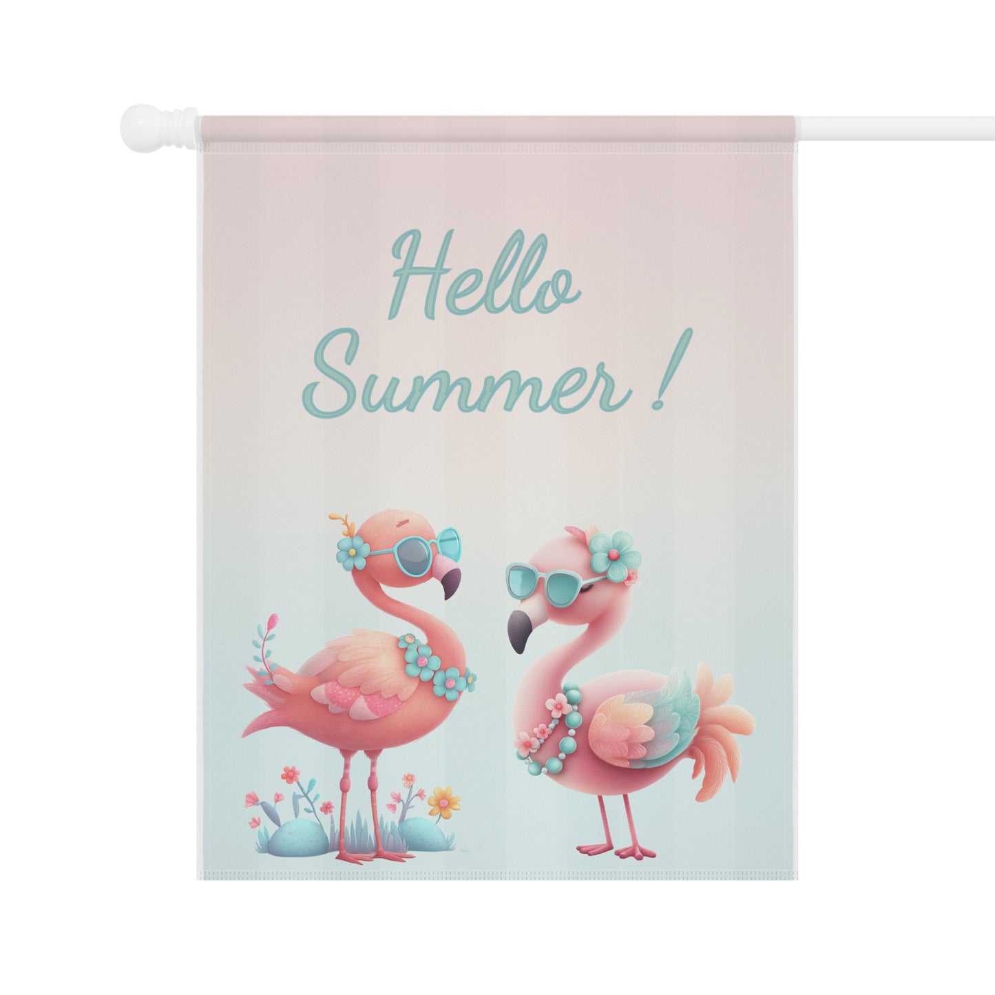 Flamingo Garden Flag