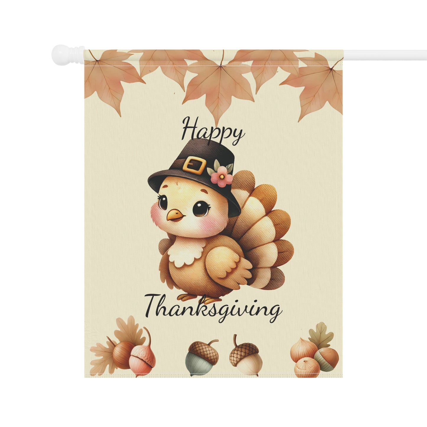 Happy Thanksgiving Garden Flag
