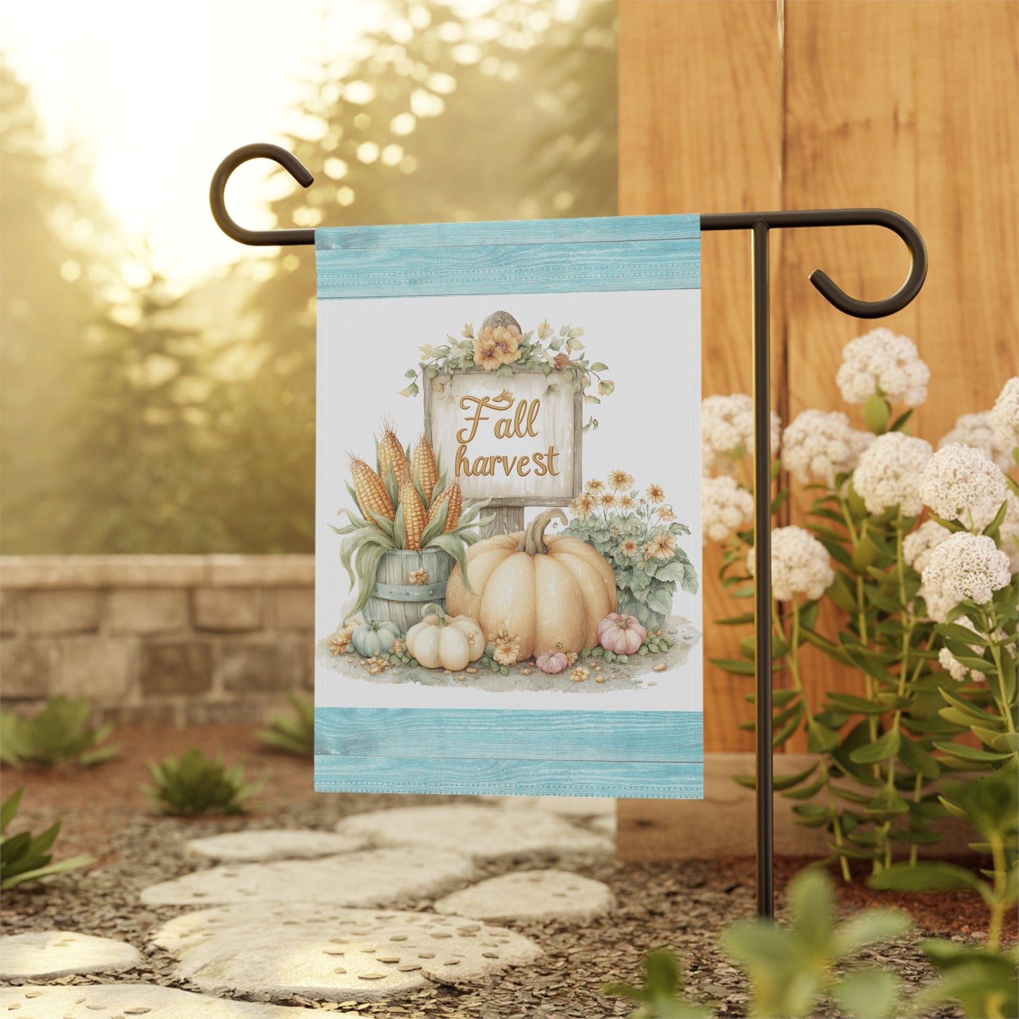 Fall Harvest Garden Flag