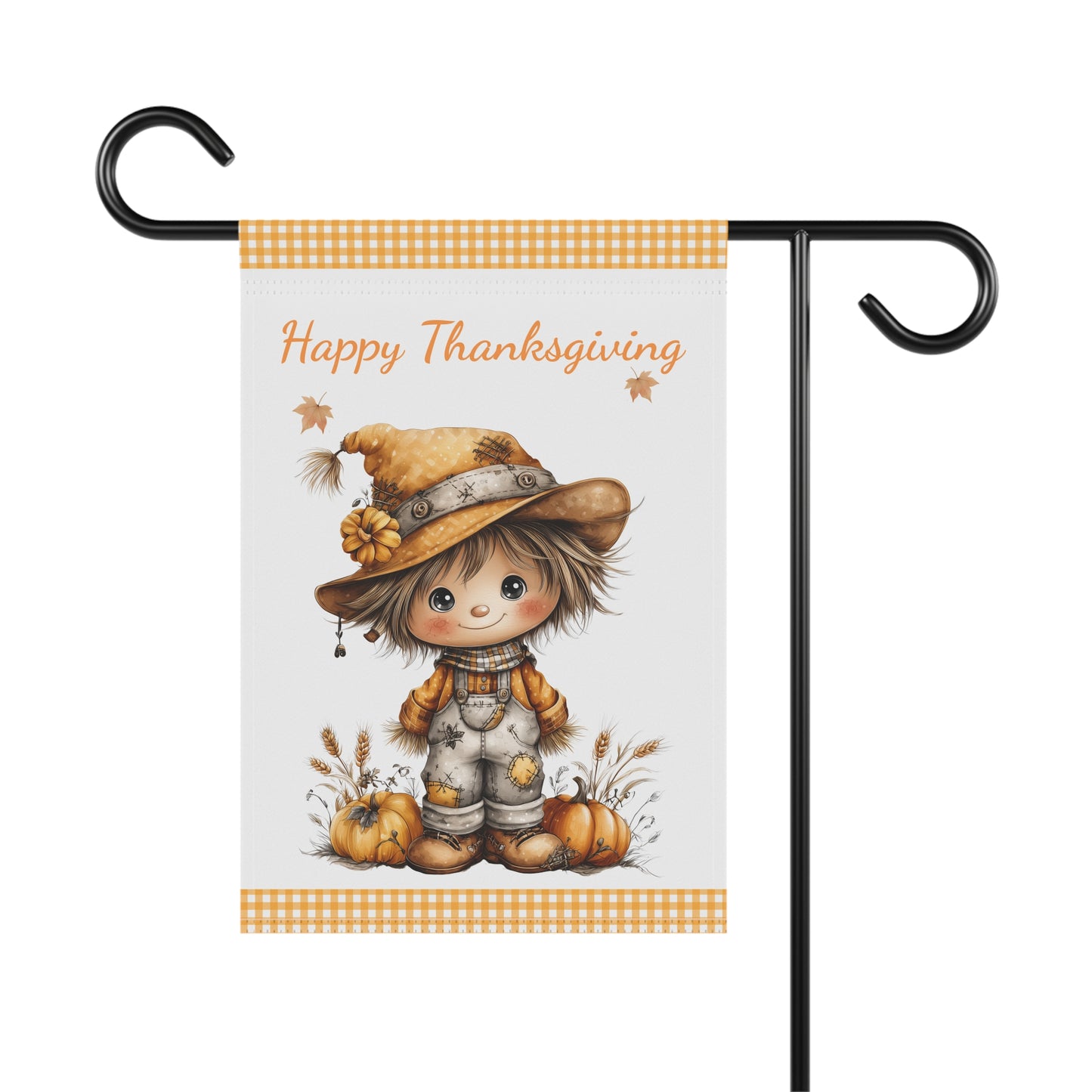 Scarecrow Garden Flag