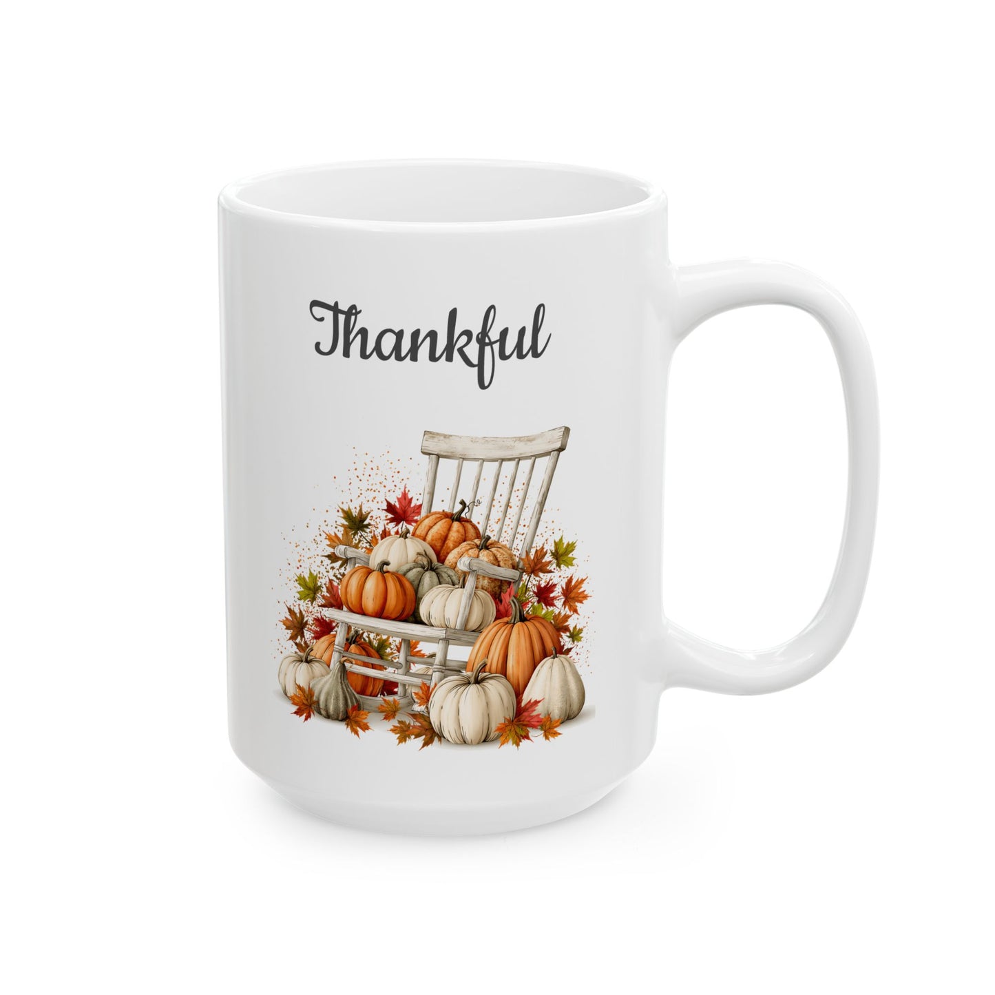 Thankful Rustic Coffee Mug