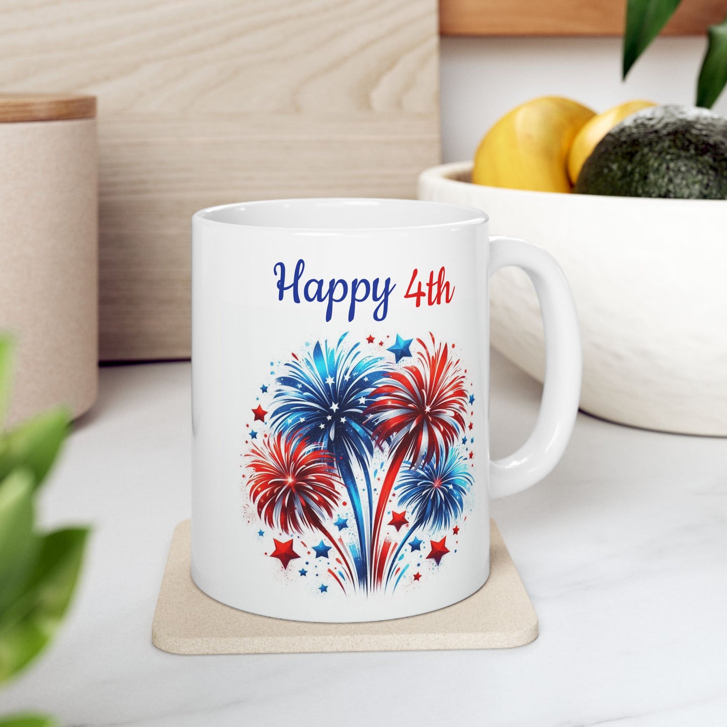 Beautiful Fireworks Coffee Mug