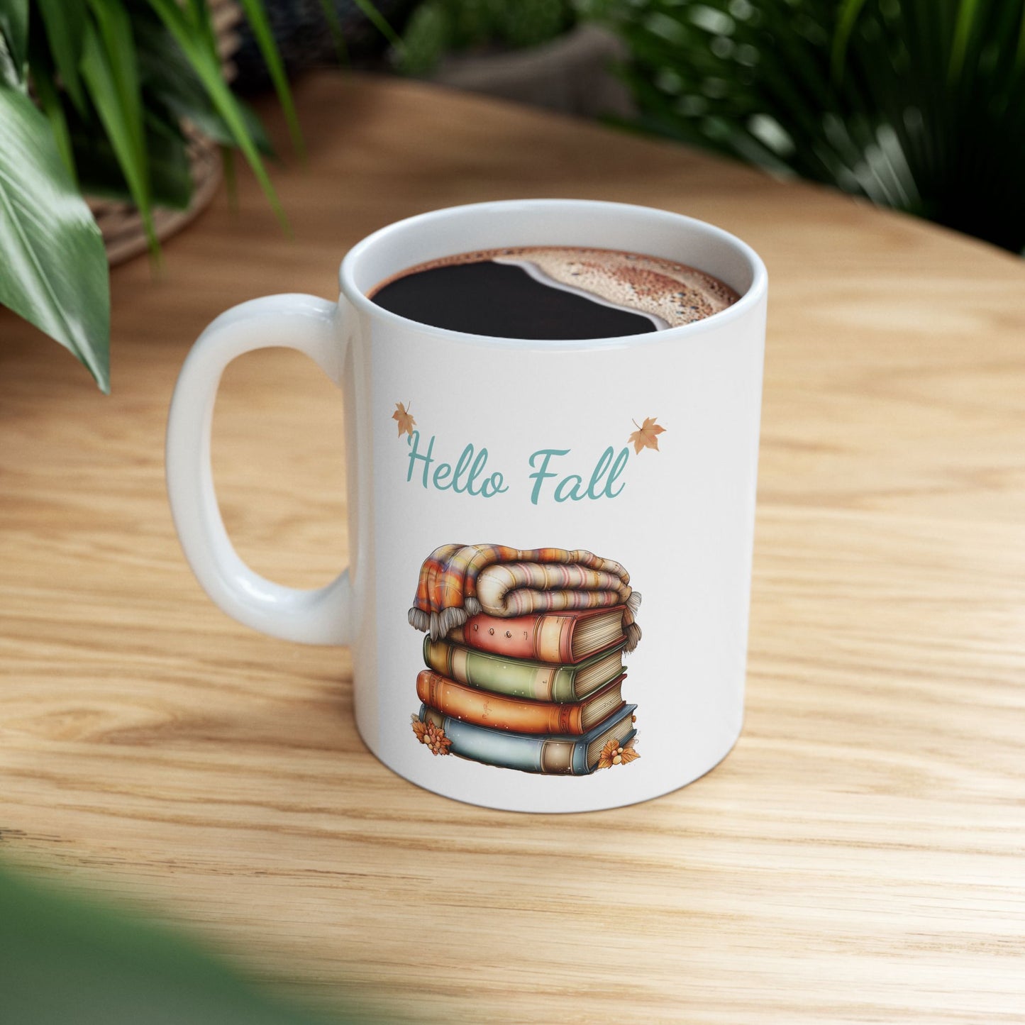 Hello Fall Cozy Ceramic Coffee Mug