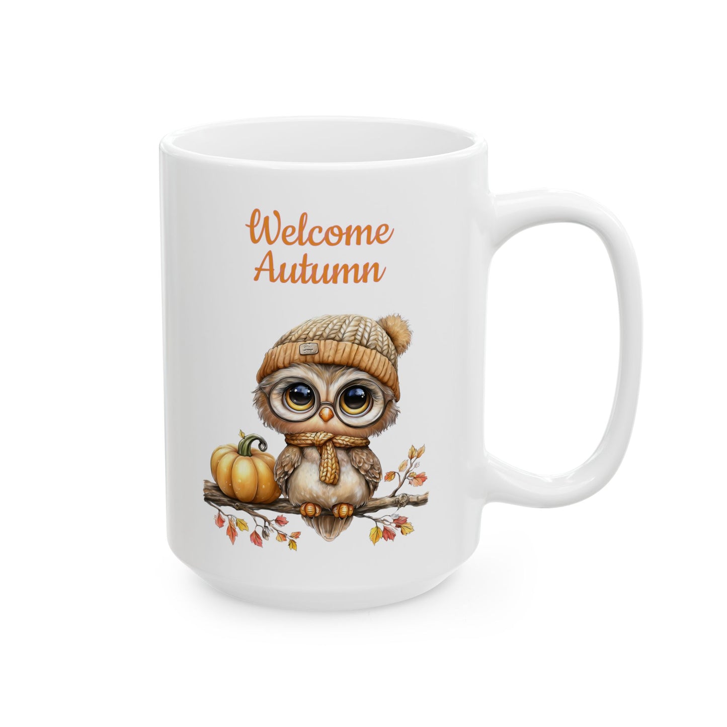 Autumn Owl Coffee Mug