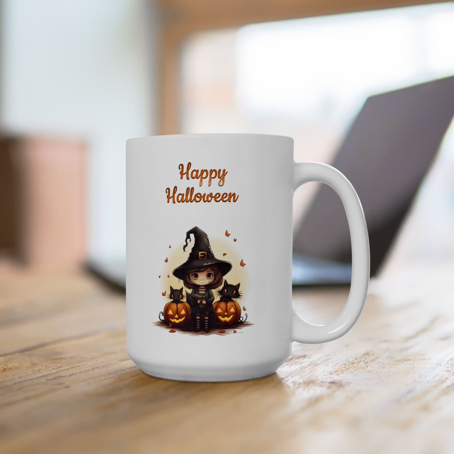 Happy Halloween! Cute Witch Coffee Mug