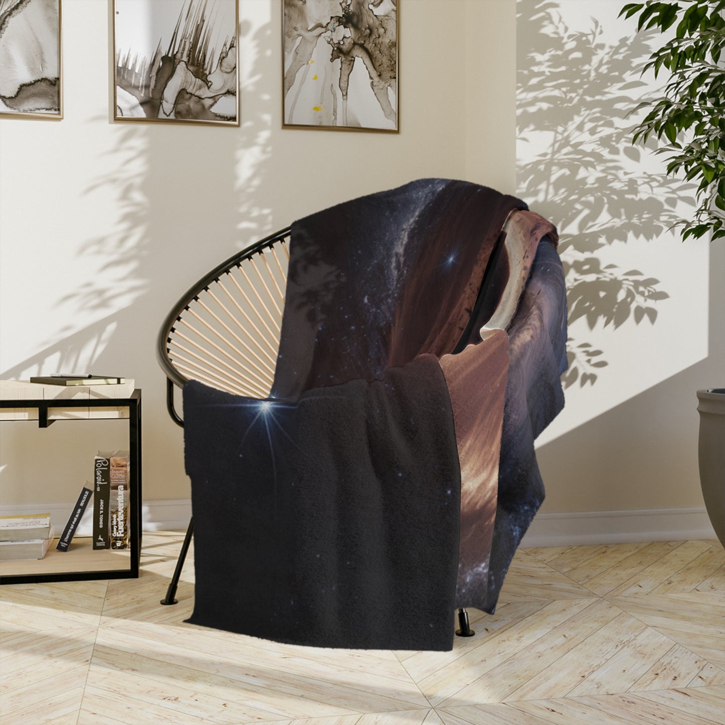 Interstellar Black Hole Blanket