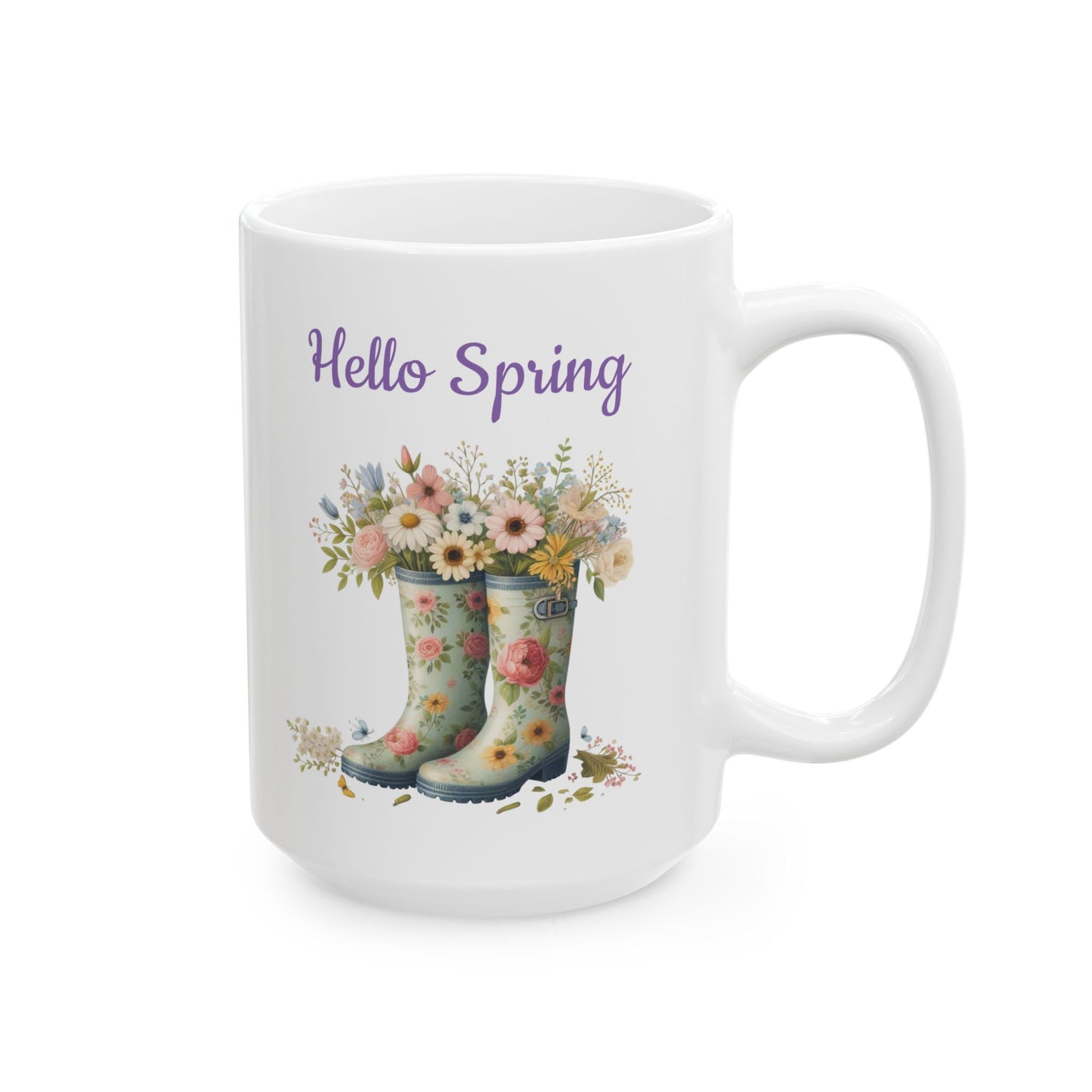 Whimsical Rain Boots Mug