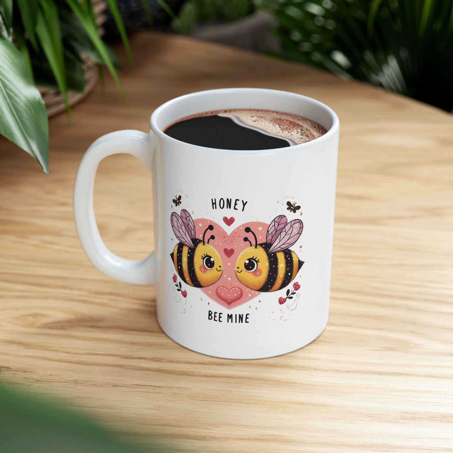 "Honey Bee Mine" Cute Bee Coffee Mug