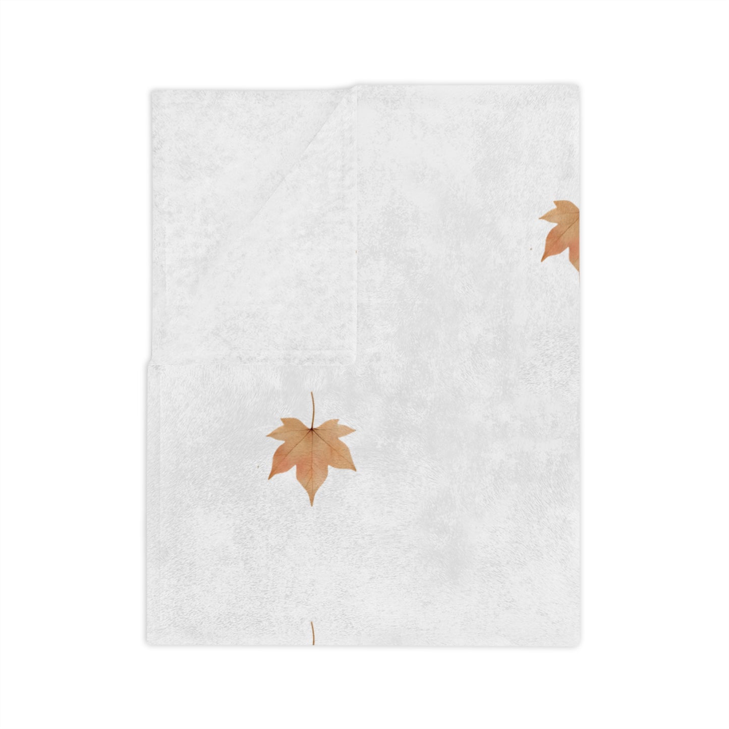 Happy Autumn Gnome Velveteen Blanket
