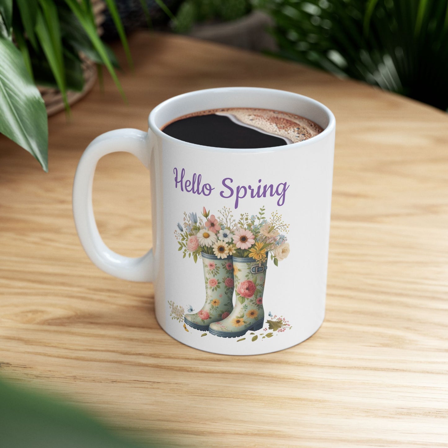Whimsical Rain Boots Mug