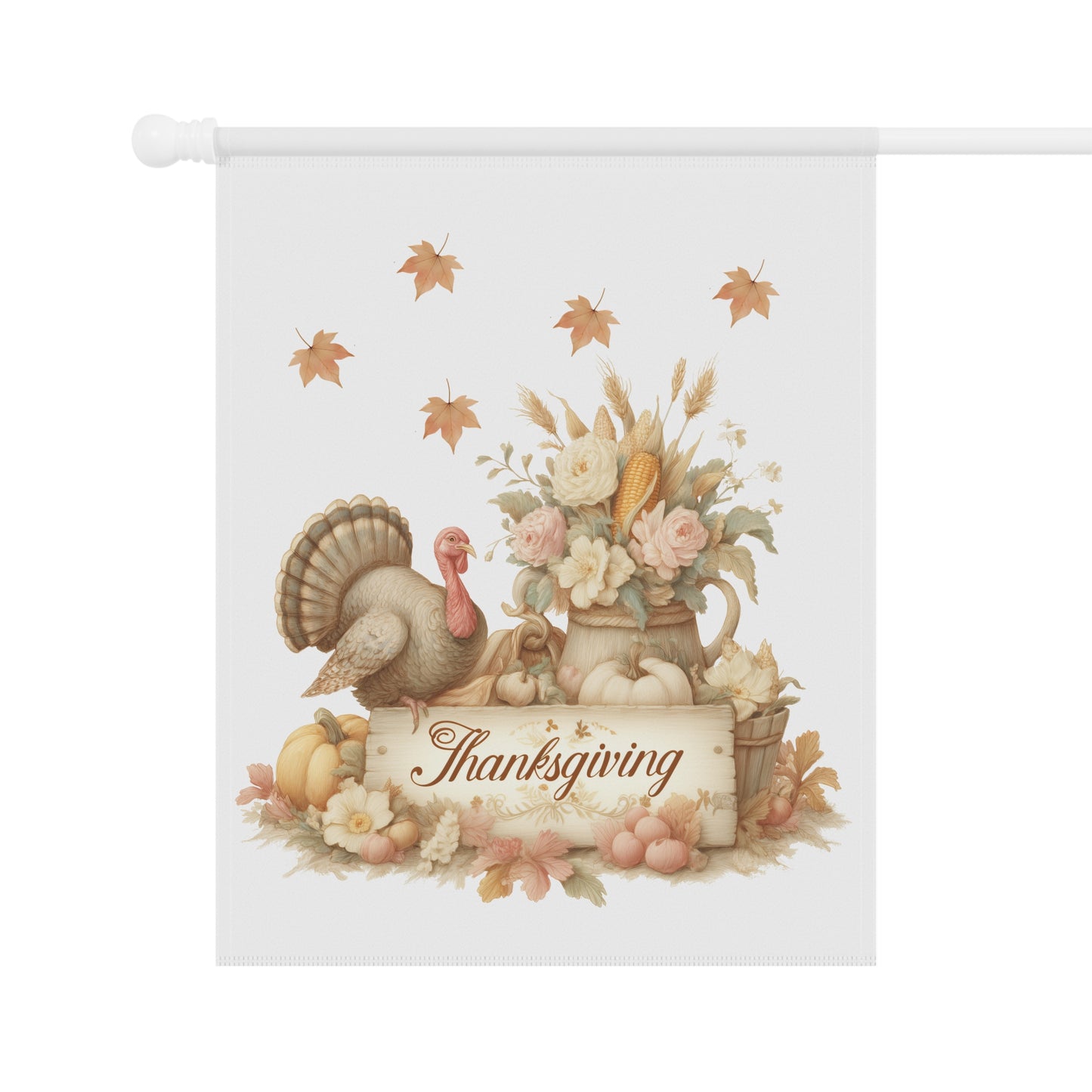 Happy Thanksgiving Garden Flag