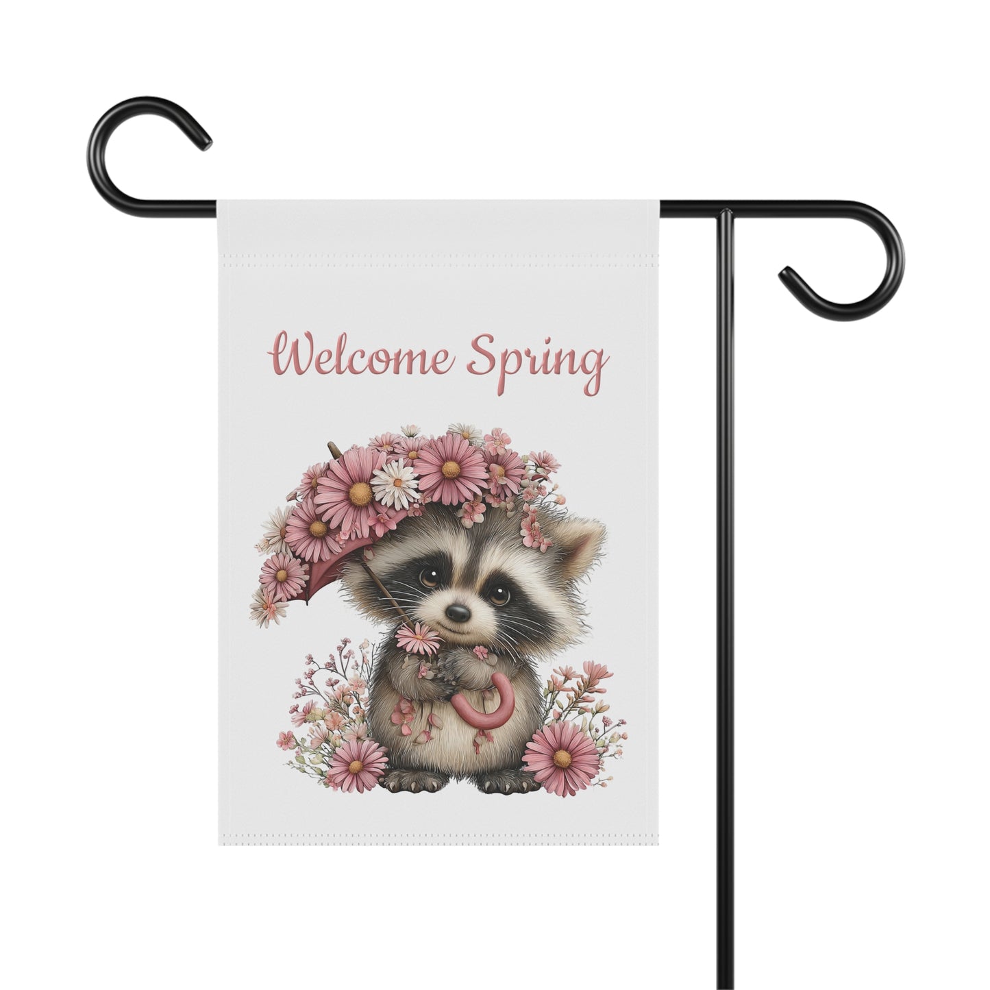 Cute Spring Welcome Garden Flag
